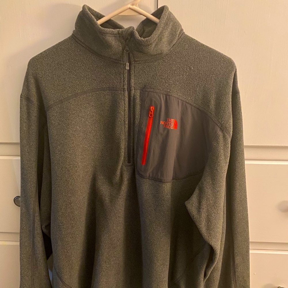 Large North Face fleece pullover